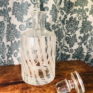 Kate Spade Decanter Wine Alcohol Drink Carafe